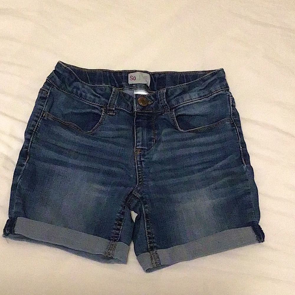 Blue Jean Shorts Size 10 Slim